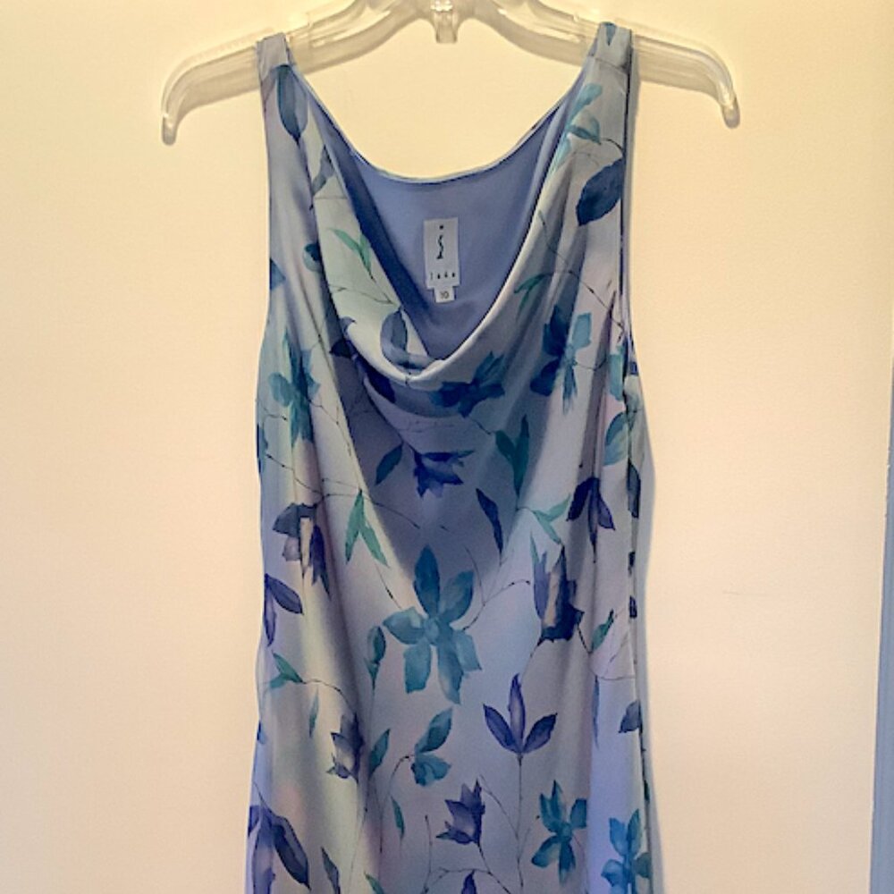 Jade Couture -Sexy Sleeveless Dress, scooped neckline with flirty hem, size 10